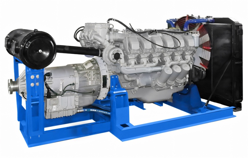 Силовой привод дизельный vjoyjcnm. 420 кВт на базе двигателя ЯМЗ 8502.10